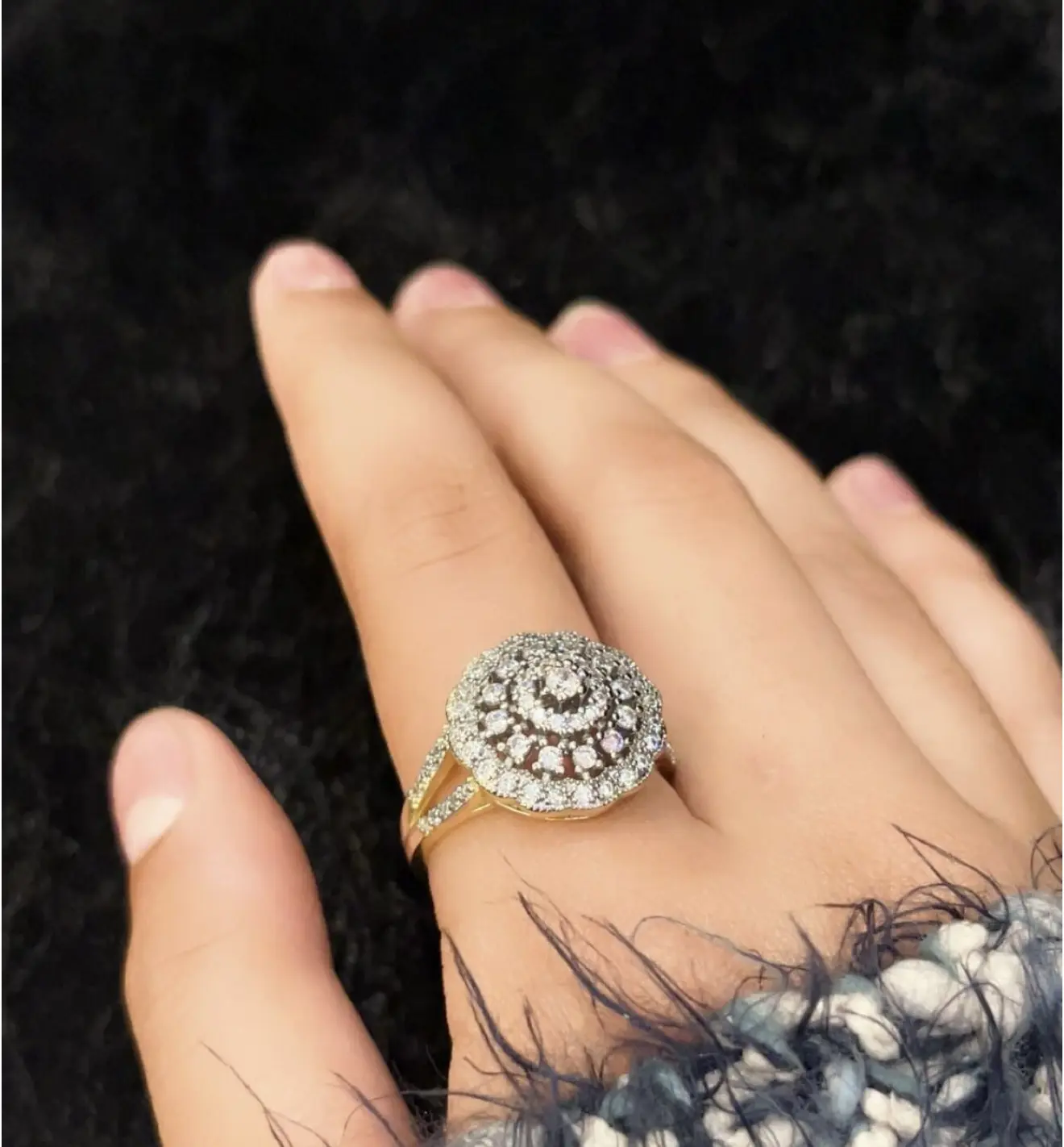 crystal ring
